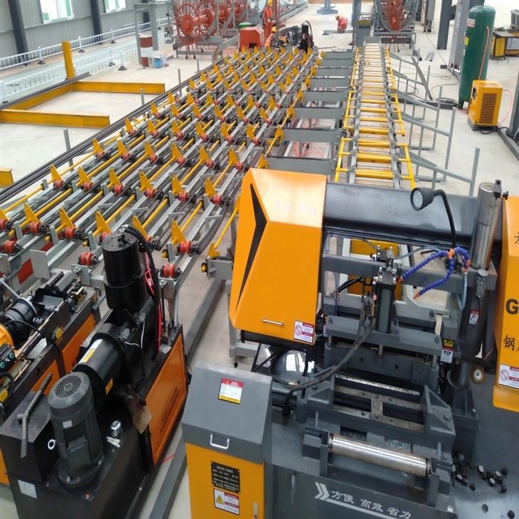 Construction Steel Bar Sawing Set Wire Grinding Machine